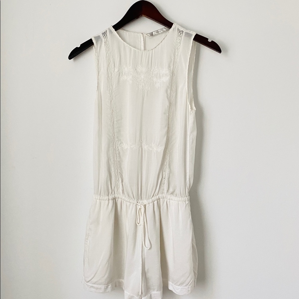 Zara white romper